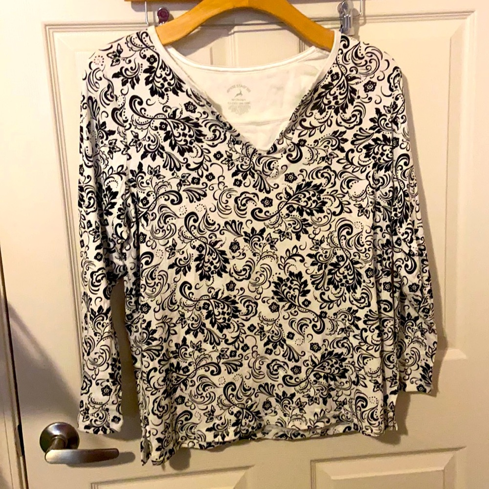 Adorable White Stag Womens Shirt